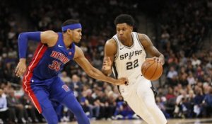 NBA : Les Spurs se reprennent contre Detroit