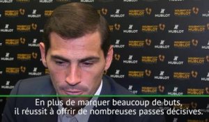 Ballon d'Or - Casillas : "Pour affronter Messi, il faut être concentré pendant 90 minutes"