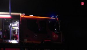 Un camion en feu à Labruguière