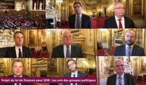 [Projet de loi de finances pour 2018] L'avis des groupes politiques sur la première partie du texte