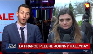 La France pleure Johnny Hallyday