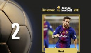 Foot - Ballon d'Or 2017 : Lionel Messi 2e