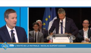 Union des droites ? Dupont-Aignan veut "discuter" avec Laurent Wauquiez