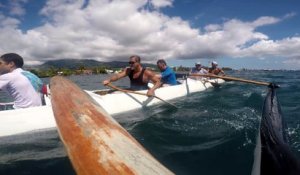Adrénaline - Tahiti : On a testé la pirogue tahitienne