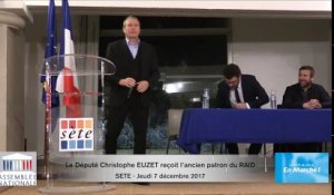 Le Député Christophe EUZET a reçu l'ancien patron du RAID