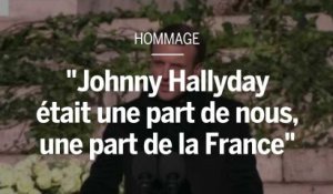 « Johnny Hallyday, c’était une part de la France »