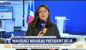 Laurent Wauquiez élu à la tête du parti "Les Républicains"