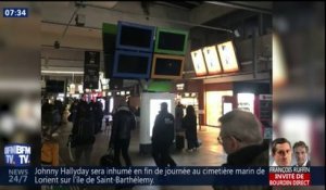 La gare Montparnasse de nouveau touchée par une panne ce lundi matin