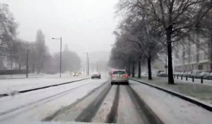 Schaerbeek sous la neige (11 décembre 2017)