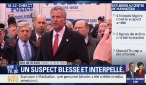 New York: le maire parle d'une "tentative d'attaque terroriste" et "d'un incident isolé"