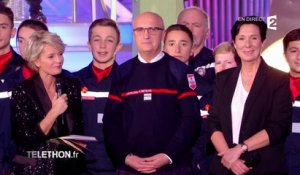Les sapeurs pompiers de France soutiennent le Téléthon