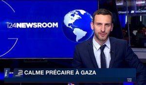 Le calme est précaire à Gaza