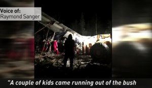 Canada: Un avion avec 25 personnes à bord s'écrase près de l'aéroport de Fond-du-Lac en Saskatchewan - Vidéo
