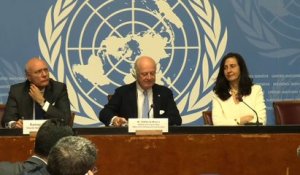 Syrie: "pas eu de vraies négociations" à Genève, selon Mistura