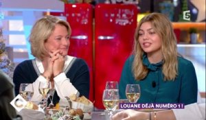 Marina Carrère d'Encausse et Louane au dîner - C à Vous - 15/12/2017