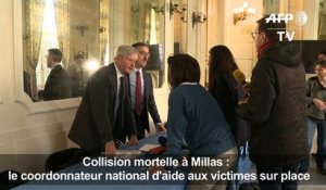 Accident à Millas: le coordonnateur national à Perpignan