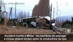 Millas: Les barrières "levées" selon la conductrice du bus