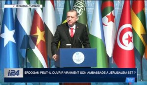 Erdogan veut ouvrir une ambassade de Turquie à Jérusalem-Est