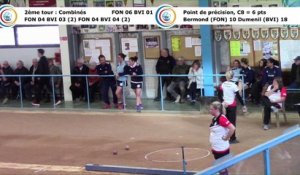 Second tour intégral, Club Elite Féminin, J2 play-off, Fontaine contre Bièvre Isère, décembre 2017