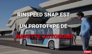 Snap : un véhicule électrique et autonome imaginé par Rinspeed