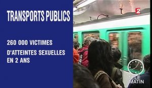 Atteintes sexuelles dans les transports publics : le chiffre choc