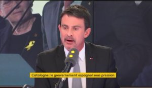 #Catalogne "Le projet indépendantiste est mort face à la réalité" pour Manuel Valls