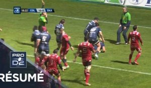 PRO D2 - Résumé Colomiers-Dax: 31-12 - J17 - Saison 2017/2018