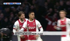 Championnat des Pays-Bas - Joyeux noël pour l'Ajax