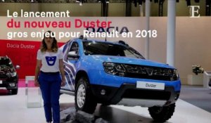 Le lancement du nouveau Duster, gros enjeu pour Renault en 2018