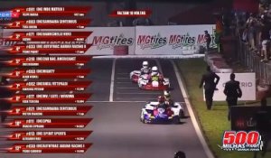Une bagarre entre deux pilotes de Karts sur la piste du 500 Milhas de Granja Viana !