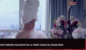Céline Dion : un humoriste fait une parodie hilarante de son shooting Vogue (Vidéo)