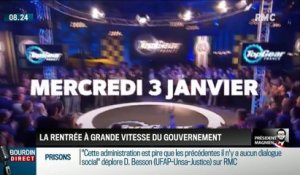 Président Magnien ! : La rentrée à grande vitesse du gouvernement - 03/01