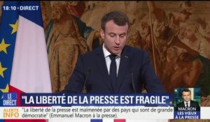 "Fake news": Macron annonce une loi pour renforcer le contrôle sur Internet en "période électorale"