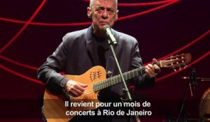 Le Brésilien Chico Buarque sur scène après une longue absence