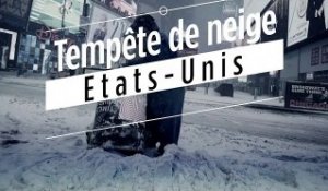 Tempête de neige: Etats-Unis