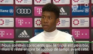 Bayern - Alaba : "Le triplé est encore possible"