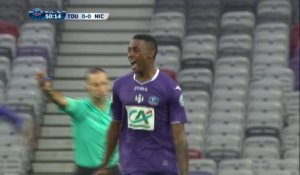 Le but de Somalia qui délivre le TFC contre Nice en Coupe de France