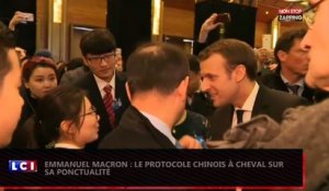 Emmanuel Macron : le protocole chinois s’inquiète de la ponctualité du Président (vidéo)