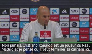Transferts - Zidane : "Je ne m'imagine pas le Real sans Cristiano"