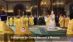 La Russie célèbre le Noël orthodoxe