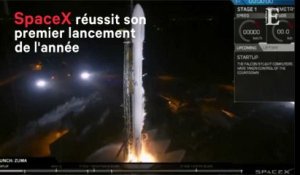 SpaceX réussit son premier lancement de l'année