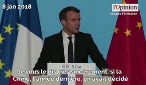Climat: en mandarin, Macron plaide pour une alliance forte avec la Chine