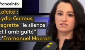 Laïcité : Lydia Guirous, porte-parole LR, regrette "le silence et l’ambiguïté" d'Emmanuel Macron