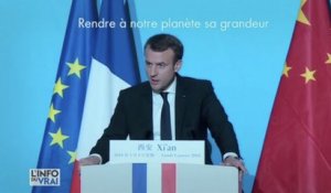 [Zap Actu] Emmanuel Macron en visite en Chine (09/01/2018)