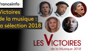 Victoires de la musique : la sélection 2018
