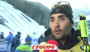 Biathlon - CM (H) - Ruhpolding : Martin Fourcade «Je ne vais pas m'enflammer»