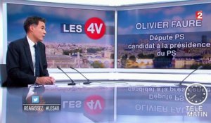 Les 4 Vérités - Olivier Faure : le PS "est l'engagement de ma vie"