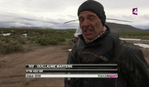 Dakar 2018 : Guillaume Martens, lanterne rouge, mais une motivation sans faille