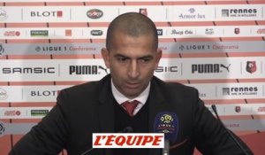 Foot - L1 - Rennes : Lamouchi «Un résultat lourd»
