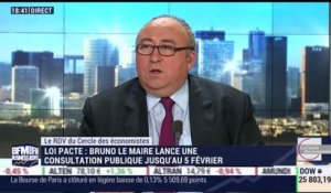 Le Cercle des Économistes: Bruno Le Maire lance une consultation publique sur la loi Pacte jusqu'au 5 février - 15/01
